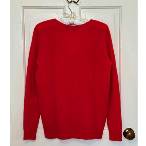 Theory Adrianna Cashmere Sweater - Paprika - Picture 6 of 9